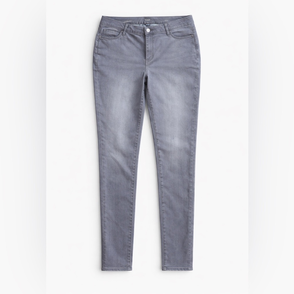 a.n.a Gray Jeggings 24W Plus Stretch Slim Denim Jeans Casual